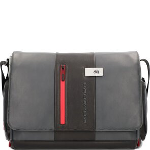 Piquadro Urban Messenger Piel 36 cm Compartimento para portátil