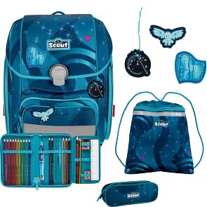 Scout Juego de mochilas escolares LED Genius 4pcs.
