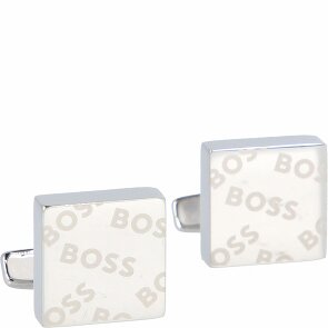 Boss Gemelos con cruz de acero inoxidable 1,5 cm