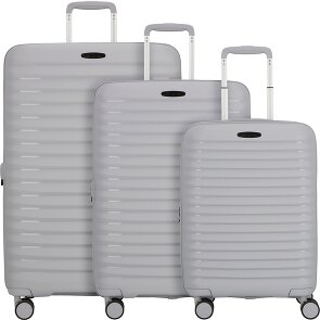 d&n Travel Line 4500 4 ruedas Juego de maletas 3 piezas con pliegue de expansión
