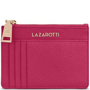 Lazarotti Estuche para llaves de piel Bolonia 11,5 cm con compartimento para etiqueta de aire