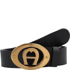 AIGNER Cinturón de piel con logotipo