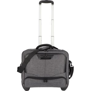 Dermata 2 ruedas Carrito de negocios 44 cm Compartimento para el portátil