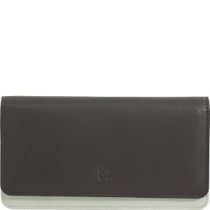 DuDu Billetera de cuero RFID 17,5 cm