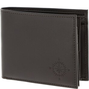 oxmox Leather Cartera Bloqueo RFID Piel natural 10 cm