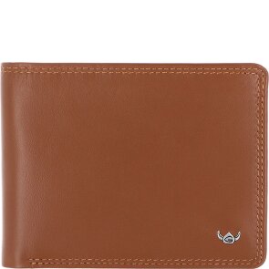 Golden Head Polo Cartera Bloqueo RFID Piel natural 12 cm