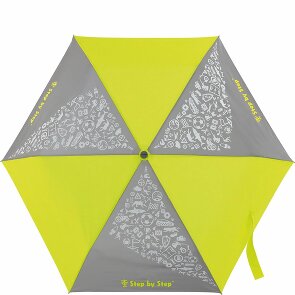 Step by Step Paraguas de bolsillo para niños de 22 cm con elementos reflectantes
