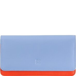 DuDu Billetera de cuero RFID 17,5 cm