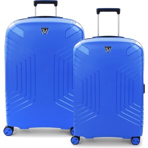 Roncato Ypsilon 4 ruedas Juego de maletas 2 piezas con pliegue de expansión