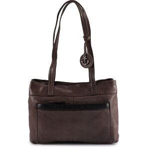 Harbour 2nd Urban Poets Zea Bolsa de compras Piel natural 33 cm