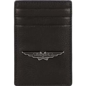 Police PT150-08536 Tarjetero piel 7 cm con pinza para billetes