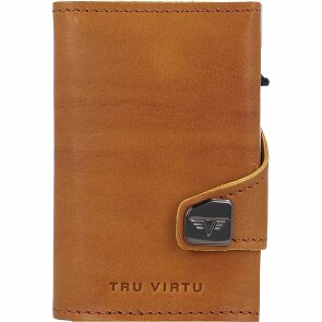 Tru Virtu Click & Slide Natural Estuche para tarjetas de crédito Piel 7 cm
