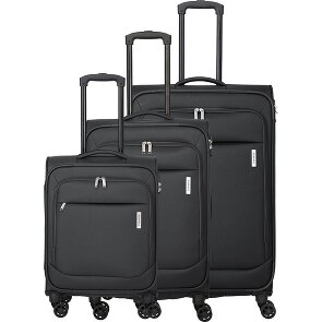 Travelite Priego 4 ruedas Juego de maletas 3 piezas