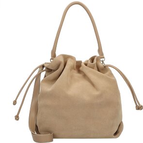 Hey Marly Cool Companion Suede Bolso bucket Piel natural 38 cm