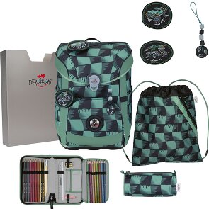 DerDieDas ErgoFlex Superflash Easy Juego de mochilas escolares