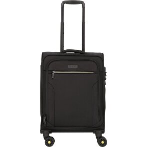 d&n Travel Line 9704 4 ruedas Carro de la cabina S 55 cm con pliegue de expansión