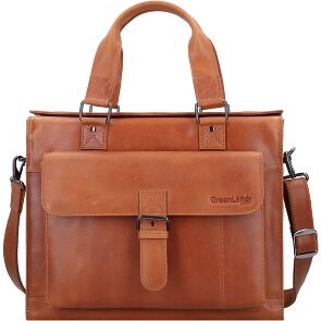 Greenland Nature Maletín Light Nature Piel 38 cm