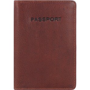 Burkely Antique Avery Funda para pasaporte RFID Piel 10 cm