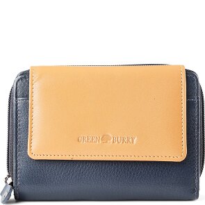 Greenburry Nappa Cartera Protección RFID Piel 14 cm