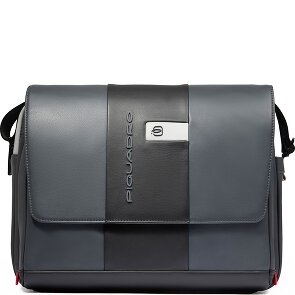 Piquadro Urban Mensajero Protección RFID Piel 35 cm Compartimento para el portátil