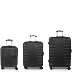 Gabol Balance XP 4 ruedas Juego de maletas 3 piezas con pliegue de expansión