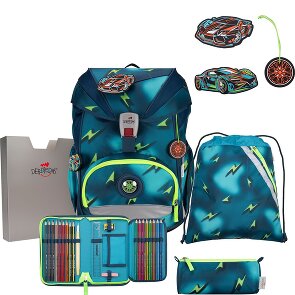 DerDieDas Juego de mochilas escolares Ergoflex Superlight 5pcs.