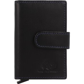 Greenburry Nappa Estuche para tarjetas de crédito Protección RFID Piel 7 cm