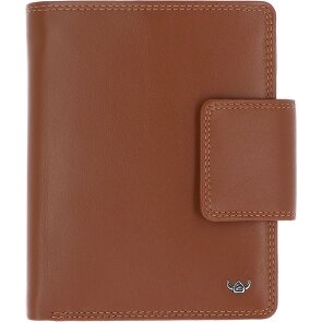 Golden Head Polo Billetera de cuero RFID 11 cm