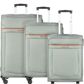 Samsonite Juego de maletas Anafi de 4 ruedas, 3 piezas con plegado extensible, superligeras