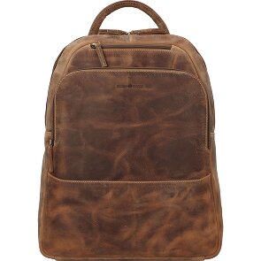 Greenburry Vintage Mochila de día Piel 43 cm Compartimento para el portátil