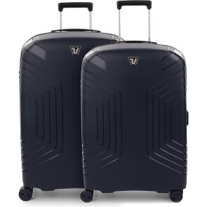 Roncato Ypsilon 4 ruedas Juego de maletas 2 piezas con pliegue de expansión