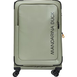 Mandarina Duck Eco Coated 4 ruedas Trolley L 78 cm Con fuelle expandible