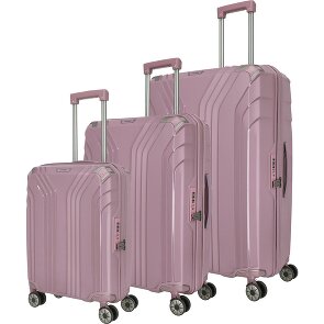 Travelite Elvaa 4 Roll Suitcase Set 3pcs.