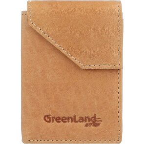 Greenland Nature Billetera de cuero RFID 7 cm