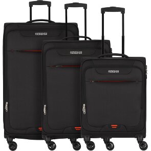 American Tourister Street Roll 4 ruedas Juego de maletas 3 piezas con pliegue de expansión