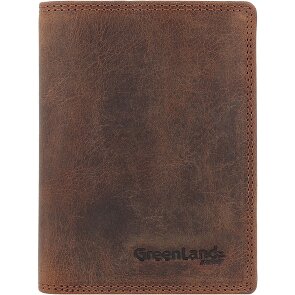 Greenland Nature Billetera Montenegro de cuero RFID 9 cm