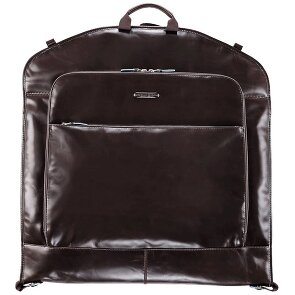 Piquadro Portatrajes cuadrado azul de cuero 55 cm