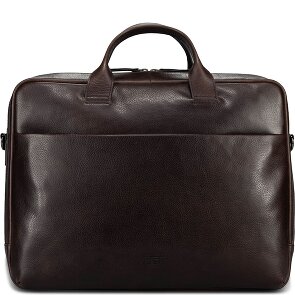 Jost London Maletín Piel natural 40 cm Compartimento para laptop