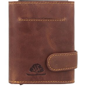 Greenburry Cartera original vintage de cuero RFID de 8,5 cm