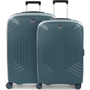 Roncato Ypsilon 4 ruedas Juego de maletas 2 piezas con pliegue de expansión