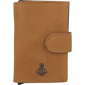 Harbour 2nd Anchor Love Robin 2 Estuche para tarjetas de crédito Protección RFID Piel 6 cm