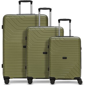 Redolz Essentials 05 3-SET 4 ruedas Set de maletas 3 piezas