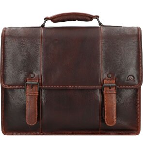 Greenburry Rugged Maletín Mensajero Piel 40.5 cm Compartimento para el portátil