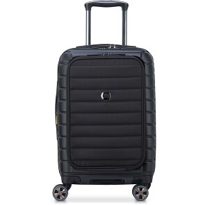 Delsey Paris Trolley de cabina Shadow 5.0 de 4 ruedas Compartimento para portátil de 55 cm con pliegue de expansión