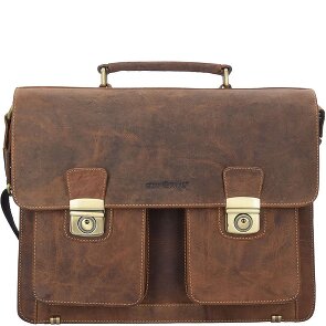 Greenburry Maletín Vintage Piel 40 cm