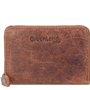 Greenland Nature Estuche para tarjetas de crédito Montana de cuero RFID 10,5 cm