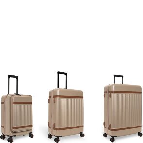 The Chesterfield Brand Zuna 4 ruedas Juego de maletas 3 piezas