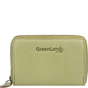 Greenland Nature Estuche para tarjetas de crédito de cuero RFID 10,5 cm