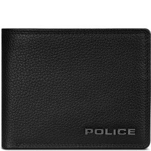 Police Cartera RFID de piel 12 cm desplegable