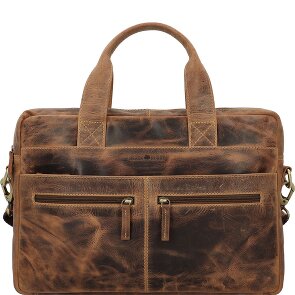 Greenburry Vintage Maletín Piel 38 cm Compartimento para el portátil